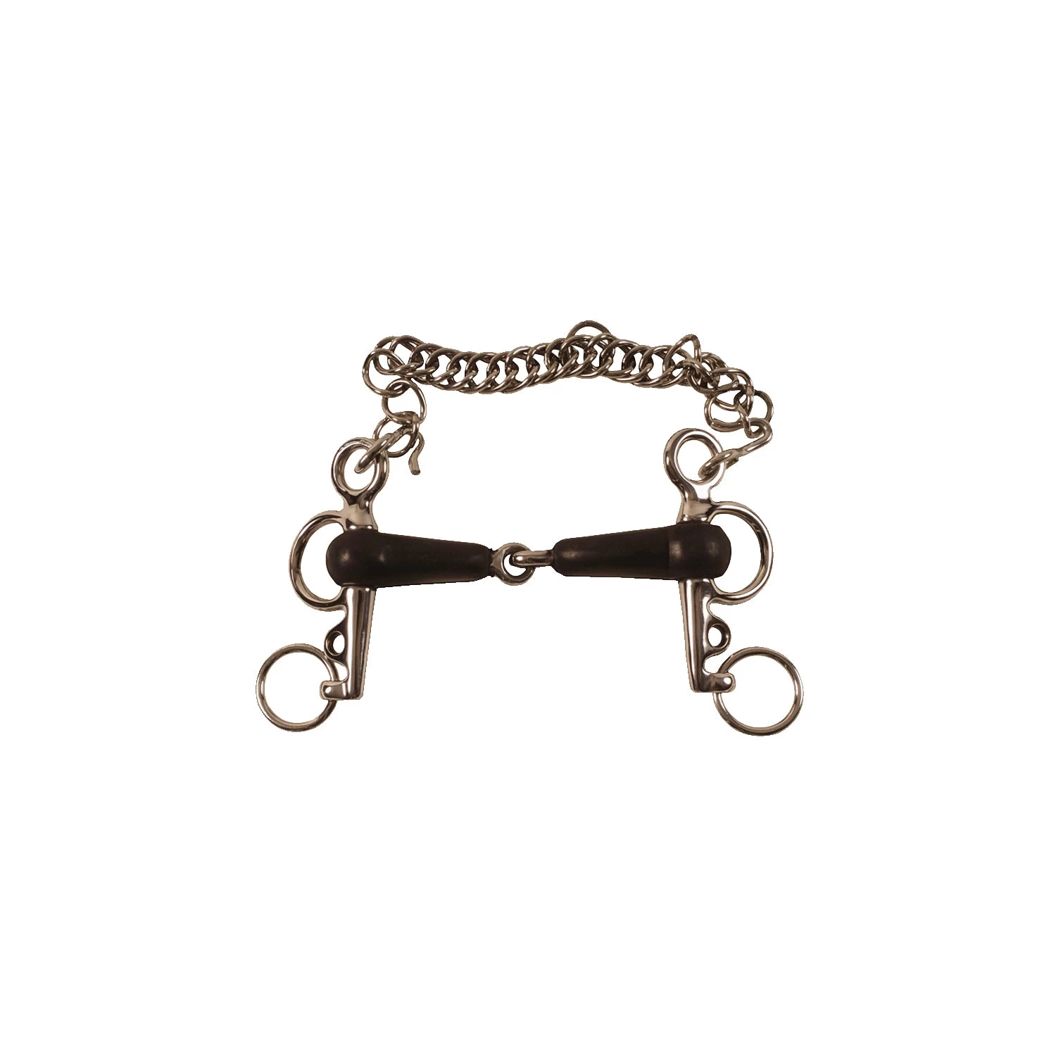 Baby Pelham Single Jointed Rubber Covered 1 Baby Pelham Single Jointed Rubber Covered