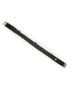 LJ Leathers Training Girth With Wool Black