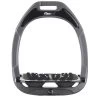 Flex-on Green Composite Stirrups Dark Grey Ultra Grip