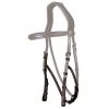 Dyon New English Collection Hackamore Cheek Pieces Brown
