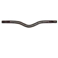 Dyon D Collection V White Swarovski Browband Brown
