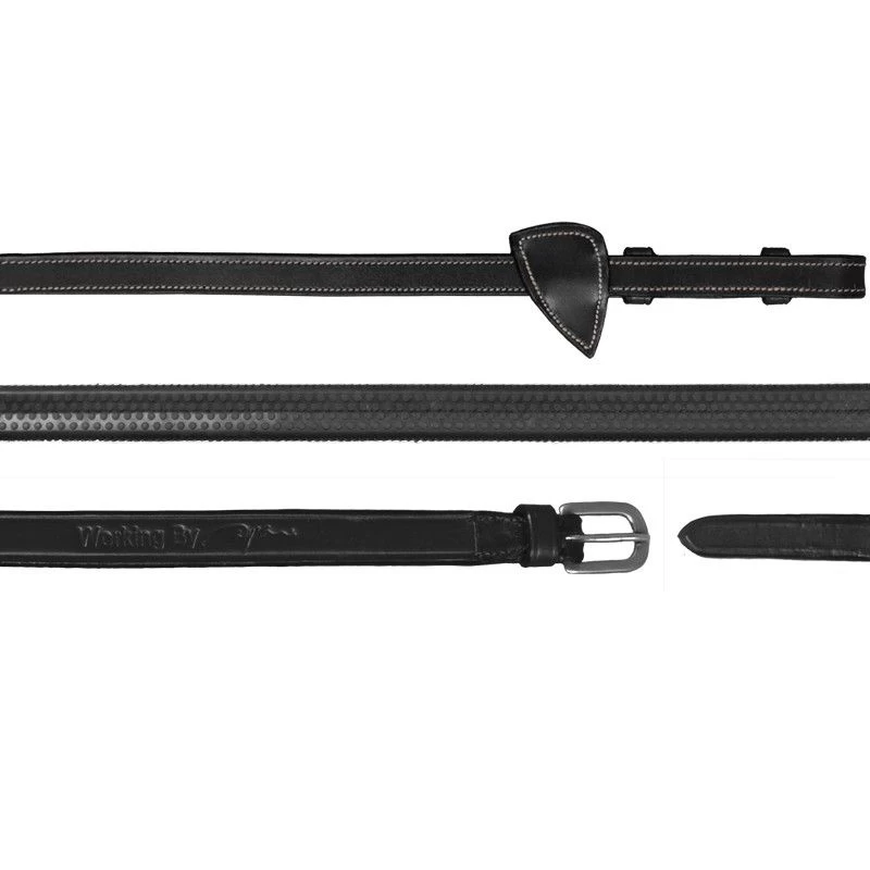 Dyon Working Collection Rubber Reins 13mm Black 1 Dyon Working Collection Rubber Reins 13mm Black