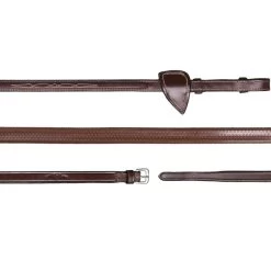 Dyon US Collection Rubber Reins 13mm Brown