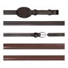 Dyon La Cense Collection Rubber Reins 16mm Brown