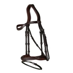 Dyon La Cense Collection Bridle Flash Noseband Brown