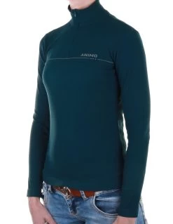 Animo Training Shirt With Turtleneck Bistel Petrol