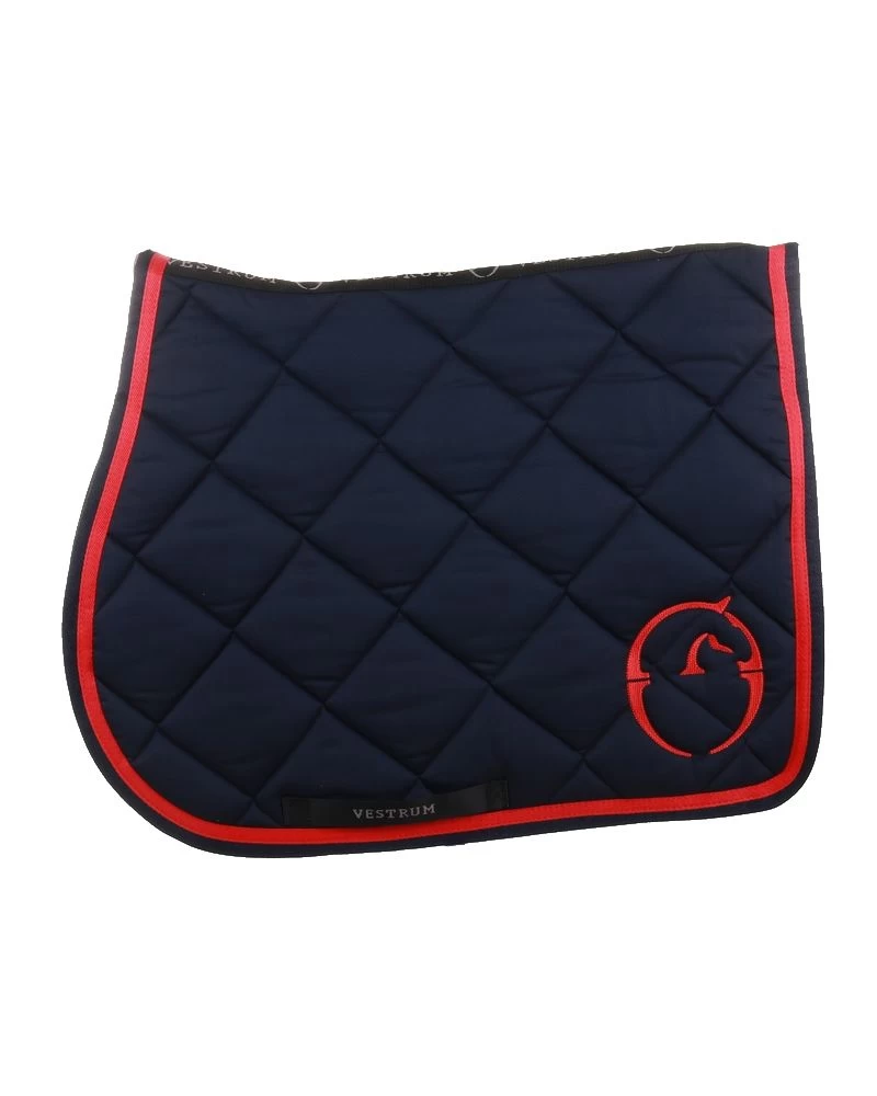 Vestrum Saddle Cloth Bonn Navy Bicolor Red