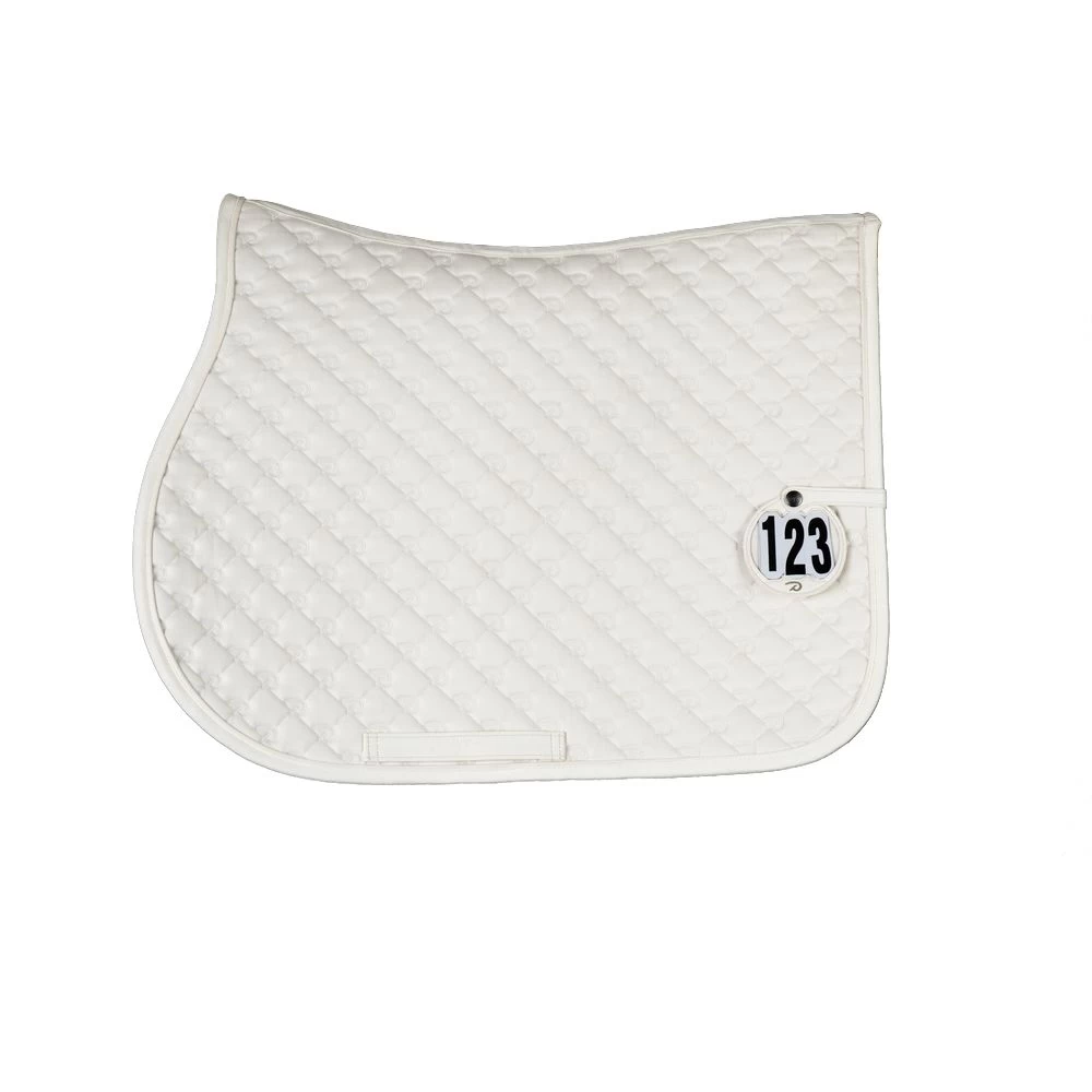 Dyon Saddle Pad Jumping All Purpose D Pad White 1 Dyon Saddle Pad Jumping All Purpose D Pad White