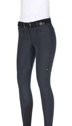 Equiline Riding Breeches Full Seat X-Grip Cedar Navy
