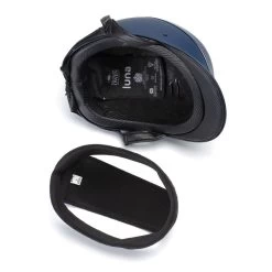 Charles Owen Riding Helmet Luna Gloss Black -Sports - Equestrian 11684