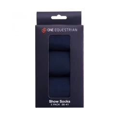 One Equestrian Show Socks Horse Riding Socks 3 Pack Black/Grey 5 One Equestrian Show Socks Horse Riding Socks 3 Pack Black/Grey -Sports - Equestrian 11734