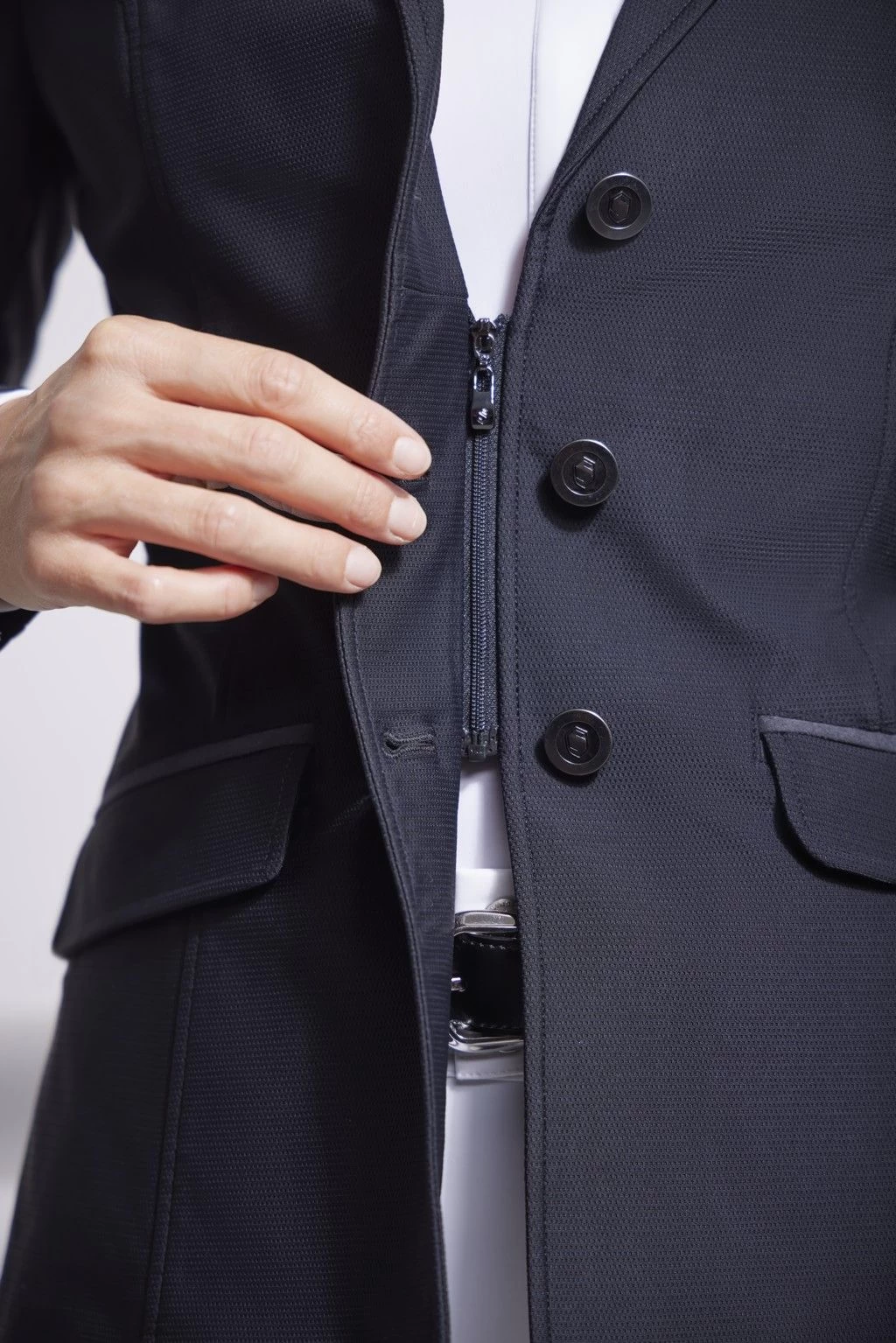 Samshield Competition Jacket Ladies Florida Black Crystal 3 Samshield Competition Jacket Ladies Florida Black Crystal - Image 3