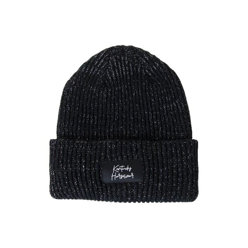 Kentucky Horsewear Beanie Glitter Black 1 Kentucky Horsewear Beanie Glitter Black