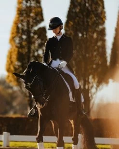 Samshield Dressage Tight Ladies Crystal Fabric Schwarz -Sports - Equestrian 12195