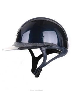 Samshield Miss Shield Shadowglossy Crystal Paradise Shine Navy -Sports - Equestrian 12556