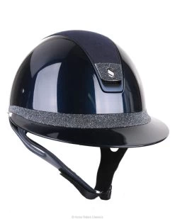 Samshield Miss Shield Shadowglossy Crystal Paradise Shine Navy -Sports - Equestrian 12559