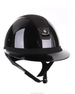 Samshield Miss Shield Riding Helmet Shadowglossy Alcantara Black -Sports - Equestrian 12572
