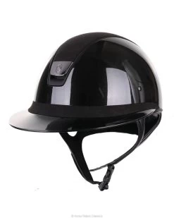 Samshield Miss Shield Riding Helmet Shadowglossy Alcantara Black