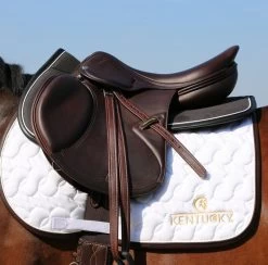Kentucky Horsewear Absorb Anatomic Thin Half Pad Black -Sports - Equestrian 127