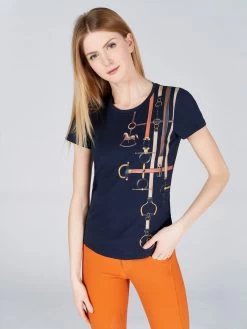 Vestrum T-shirt With Print Ladies Nagoya Navy