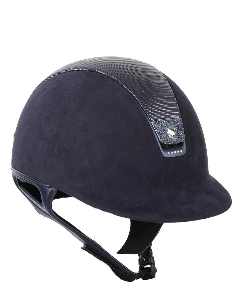 Samshield Premium Riding Helmet Shimmer Crystal Navy 3 Samshield Premium Riding Helmet Shimmer Crystal Navy - Image 3