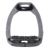 Flex-On Safe On Safety Stirrups Ultra Grip Dark Grey