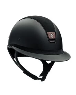 Samshield Miss Shield Alcantara Swarovski Blazon Metallic Rose Black