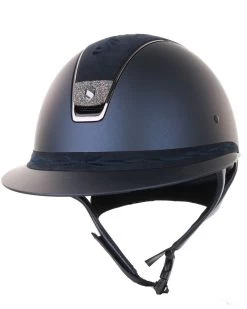 Samshield Miss Shield Flower Embroidery Swarovski Blazon Navy