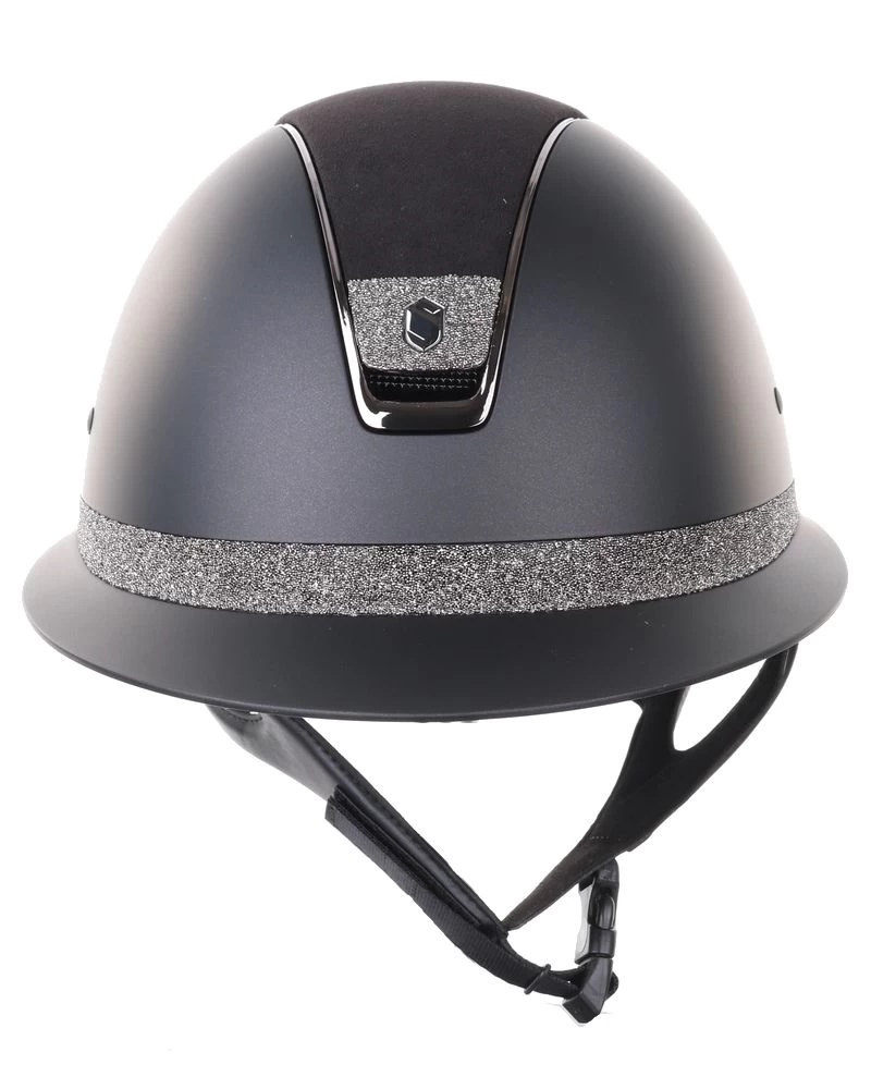 Samshield Miss Shield Alcantara Swarovski Blazon Frontal Band Eclipse Black 2 Samshield Miss Shield Alcantara Swarovski Blazon Frontal Band Eclipse Black - Image 2