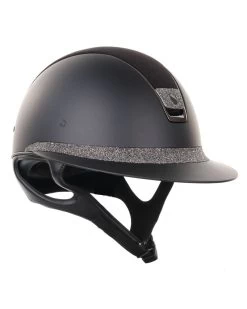 Samshield Miss Shield Alcantara Swarovski Blazon Frontal Band Eclipse Black 6 Samshield Miss Shield Alcantara Swarovski Blazon Frontal Band Eclipse Black -Sports - Equestrian 13198