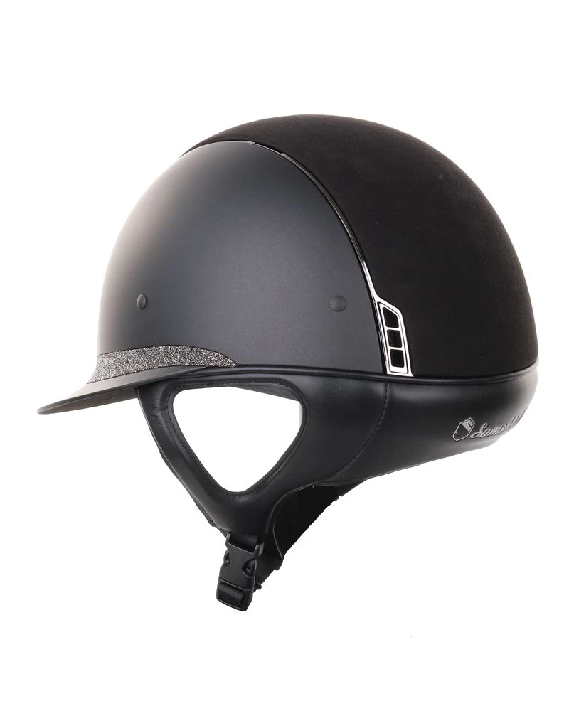 Samshield Miss Shield Alcantara Swarovski Blazon Frontal Band Eclipse Black 4 Samshield Miss Shield Alcantara Swarovski Blazon Frontal Band Eclipse Black - Image 4