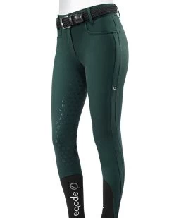 Eqode Breeches Ladies Full-grip High Waist Green