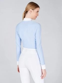 Vestrum Show Shirt Long Sleeves Ladies Calascio Sky Blue -Sports - Equestrian 13325