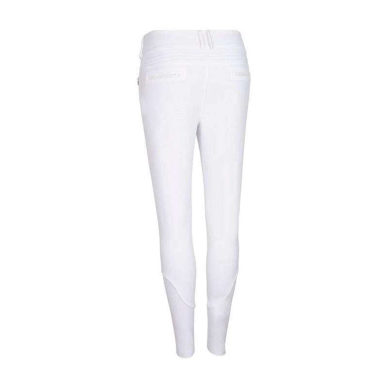Samshield Riding Breeches Full Grip Ladies Clara High Waist White TT 5 Samshield Riding Breeches Full Grip Ladies Clara High Waist White TT - Image 5
