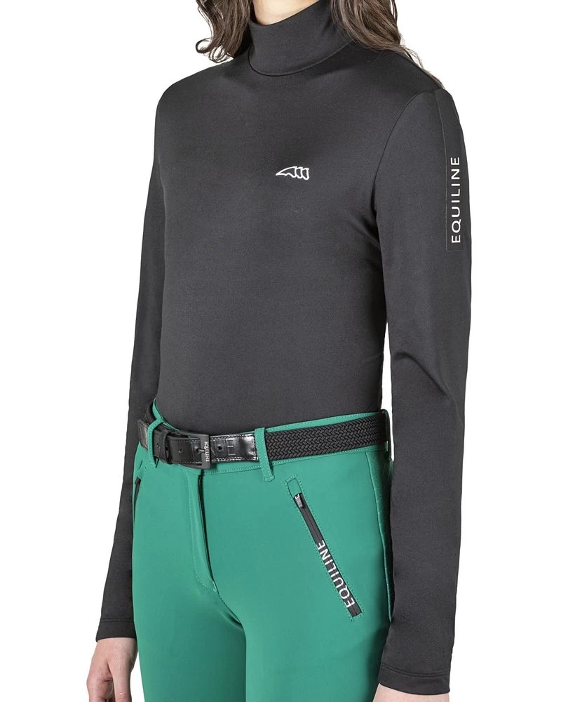 Equiline Training Top Second Skin Ladies Colatec Black 1 Equiline Training Top Second Skin Ladies Colatec Black