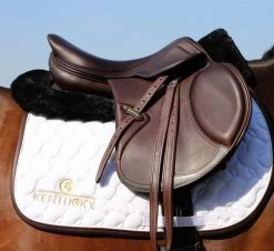 Kentucky Horsewear Absorb Anatomic Half Pad Brown -Sports - Equestrian 1619