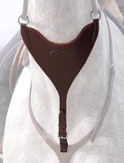 Dyon New English Bib Martingale Attachment Brown