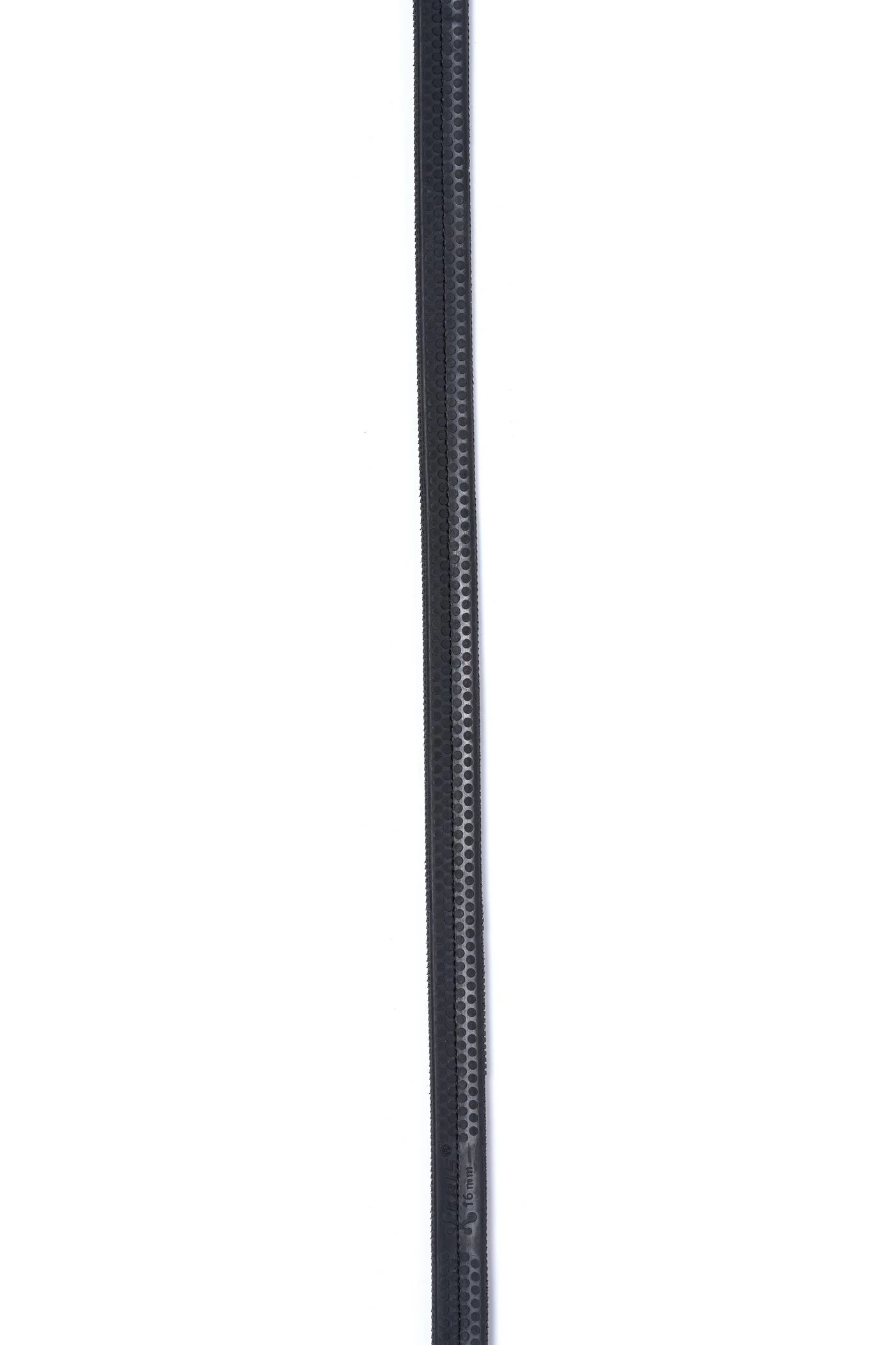 TRUST Fontainebleau Rubber Reins (16mm) Silver Buckles Black 4 TRUST Fontainebleau Rubber Reins (16mm) Silver Buckles Black - Image 4