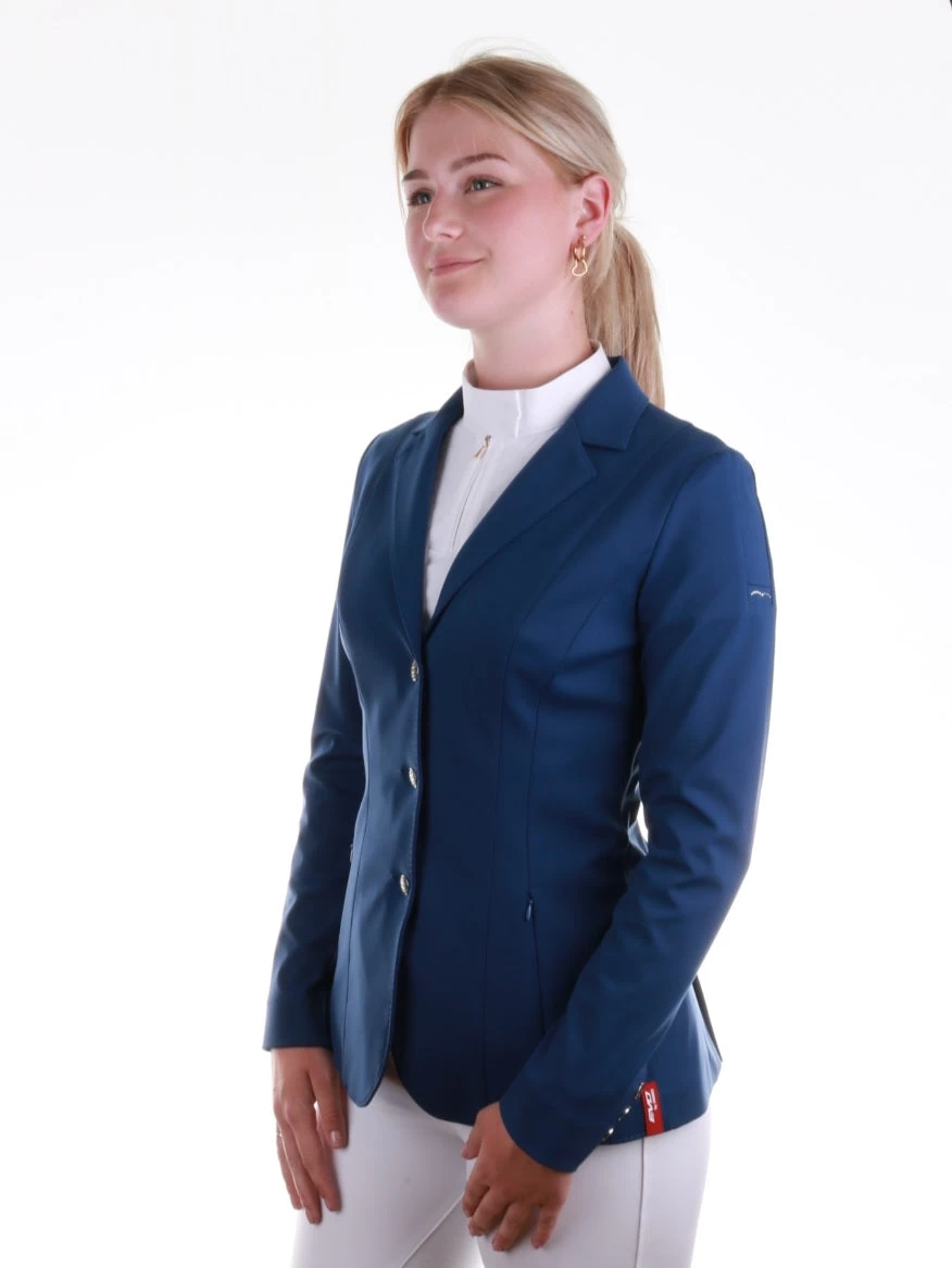 Animo Riding Jacket Ladies Lud Oltremare 2 Animo Riding Jacket Ladies Lud Oltremare - Image 2