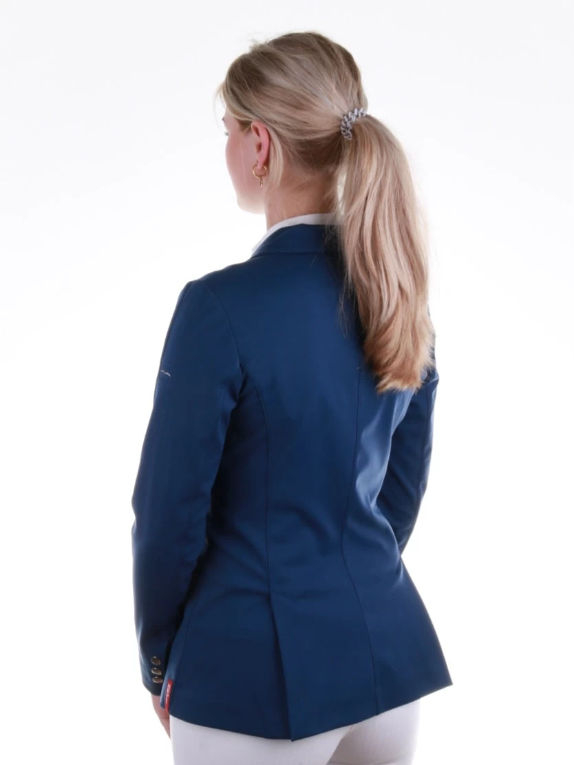 Animo Riding Jacket Ladies Lud Oltremare 4 Animo Riding Jacket Ladies Lud Oltremare - Image 4