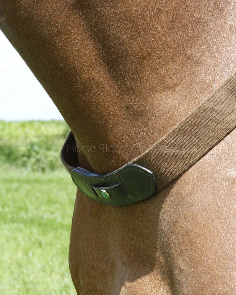 LJ Leathers Breast Girth Elastic Brown 2 LJ Leathers Breast Girth Elastic Brown - Image 2