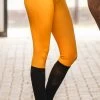 Vestrum Ladies Riding Breeches Knee Grip Lazise Ochre
