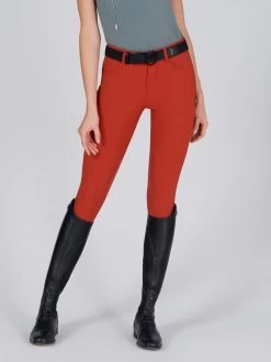Vestrum Riding Breeches Knee-grip Ladies Giglio Copper Red -Sports - Equestrian 31W1029 65002 00040 1