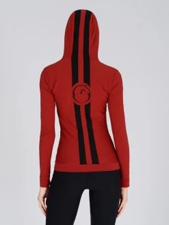 Vestrum Training Shirt With Zipper Ladies Bonassola Copper Red -Sports - Equestrian 31W7201 60018 00040 5