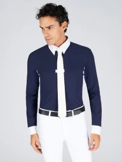 Vestrum Show Shirt Long Sleeves Men Tenno Navy