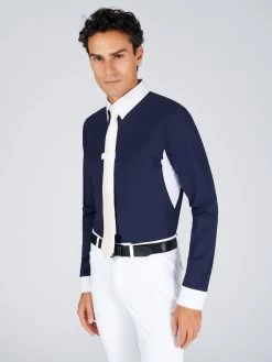 Vestrum Show Shirt Long Sleeves Men Tenno Navy -Sports - Equestrian 32M4014 60002 00780 3