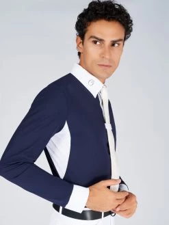 Vestrum Show Shirt Long Sleeves Men Tenno Navy -Sports - Equestrian 32M4014 60002 00780 5