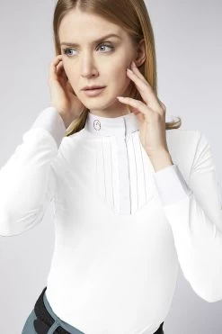Vestrum Show Shirt Long Sleeves Ladies Vernante White
