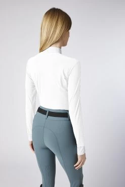 Vestrum Show Shirt Long Sleeves Ladies Vernante White -Sports - Equestrian 32W4085 60002 00010 3