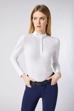 Vestrum Show Shirt Long Sleeves Ladies Casere White